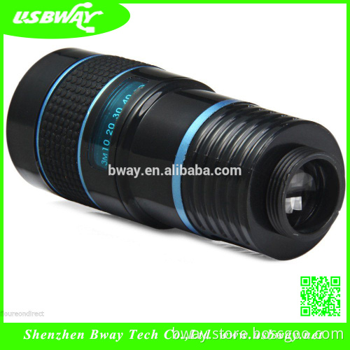 New products 2016 innovative product Universal Mobile Phone External Camera Lens& 8x ZoomTelephoto Camera Lens